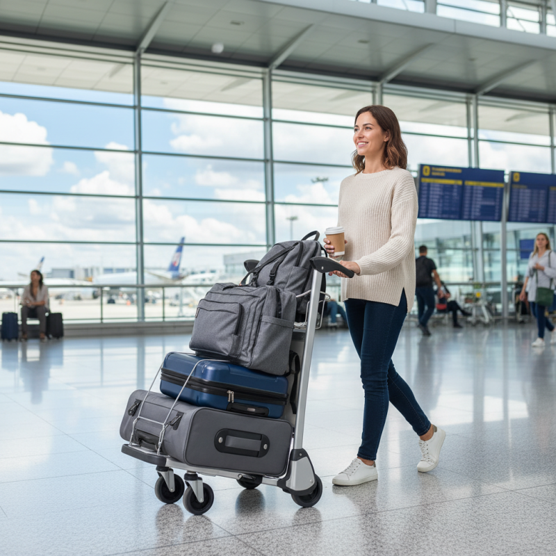 Why Choose a Rolling Luggage Cart for Your Travel Needs?