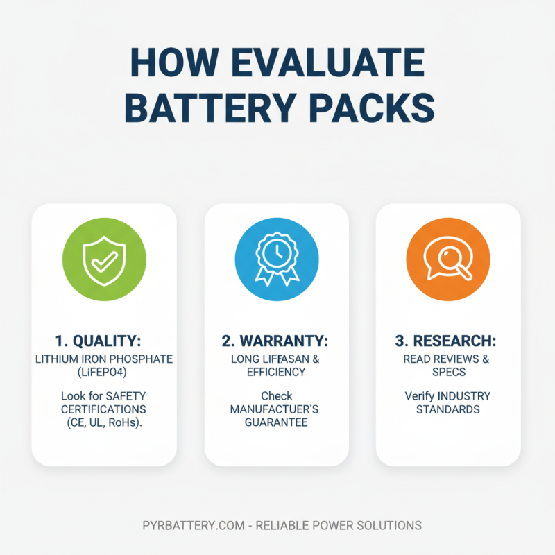 How to Choose the Right Lithium Battery Pack for Your Needs?