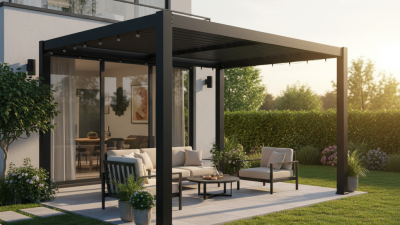 Apa itu Pergola Aluminium Hitam dan Manfaatnya?