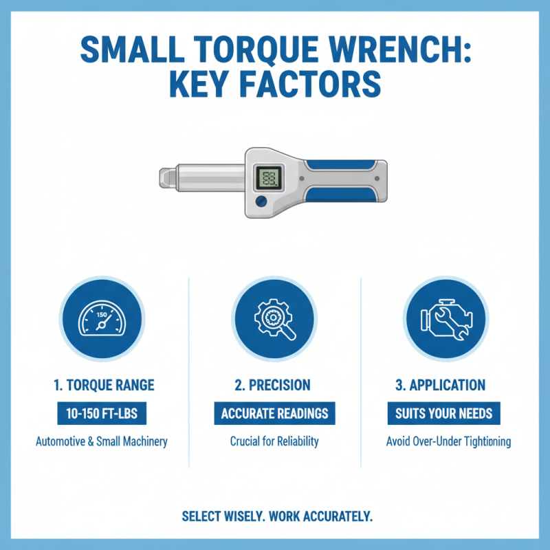 Best Small Torque Wrench for Precise Tightening Needs?