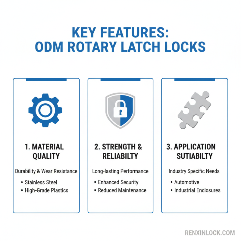 2026 Best ODM Wholesale Rotary Latch Lock Options for Your Needs?