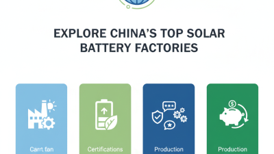 ¿Buscas las mejores fábricas de baterías para paneles solares de alta calidad en China?