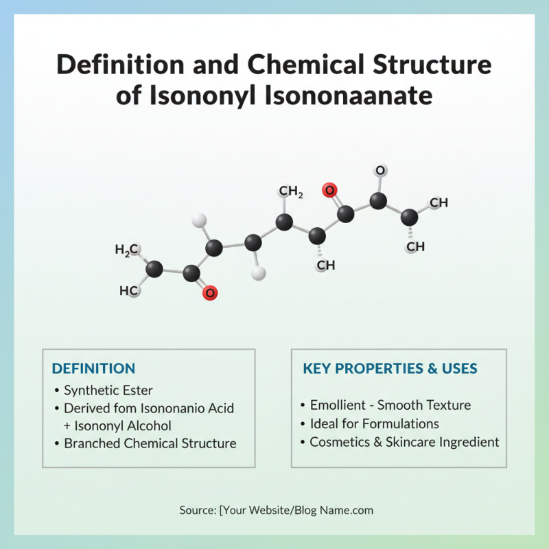 What is Isononyl Isononanoate and Its Applications?