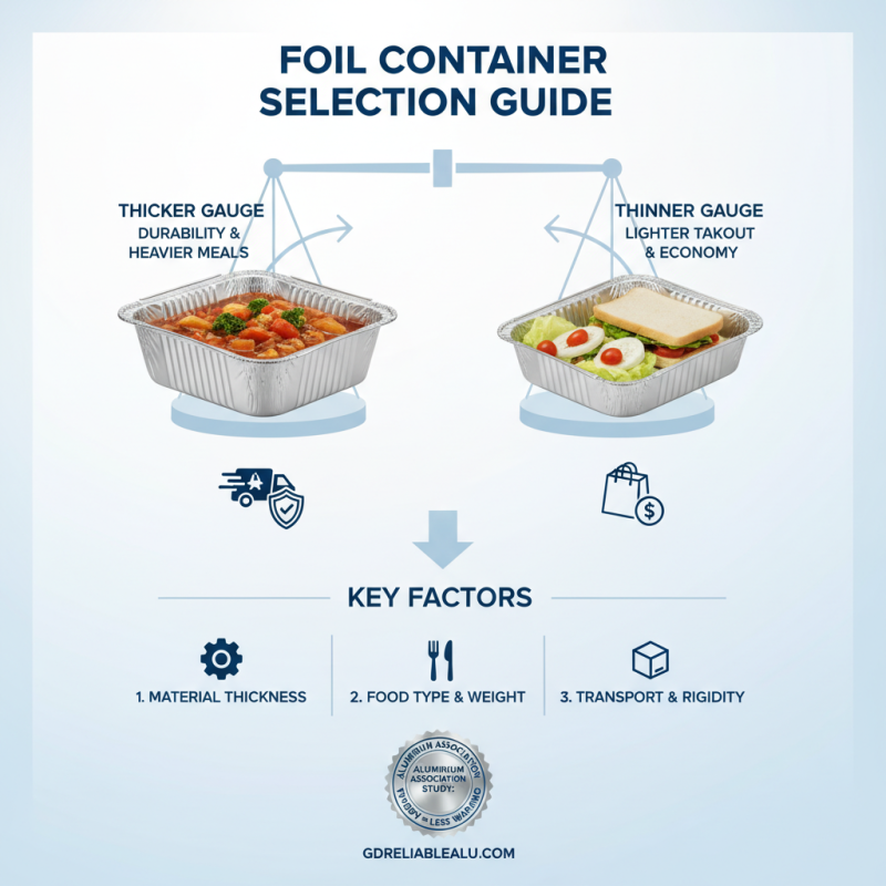 How to Choose the Best Foil Containers for Your Needs?