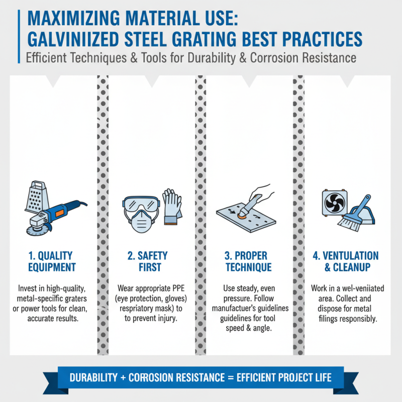 2026 How to Efficiently Grate Galvanized Steel for Maximum Use?