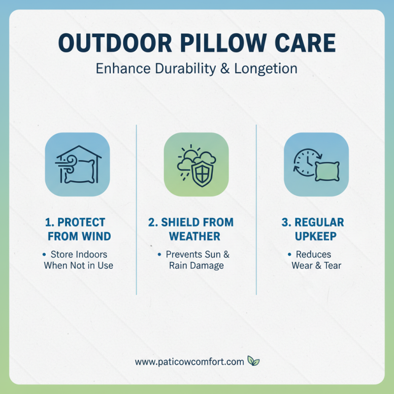 How to Keep Pillows from Blowing Away on Outdoor Furniture?