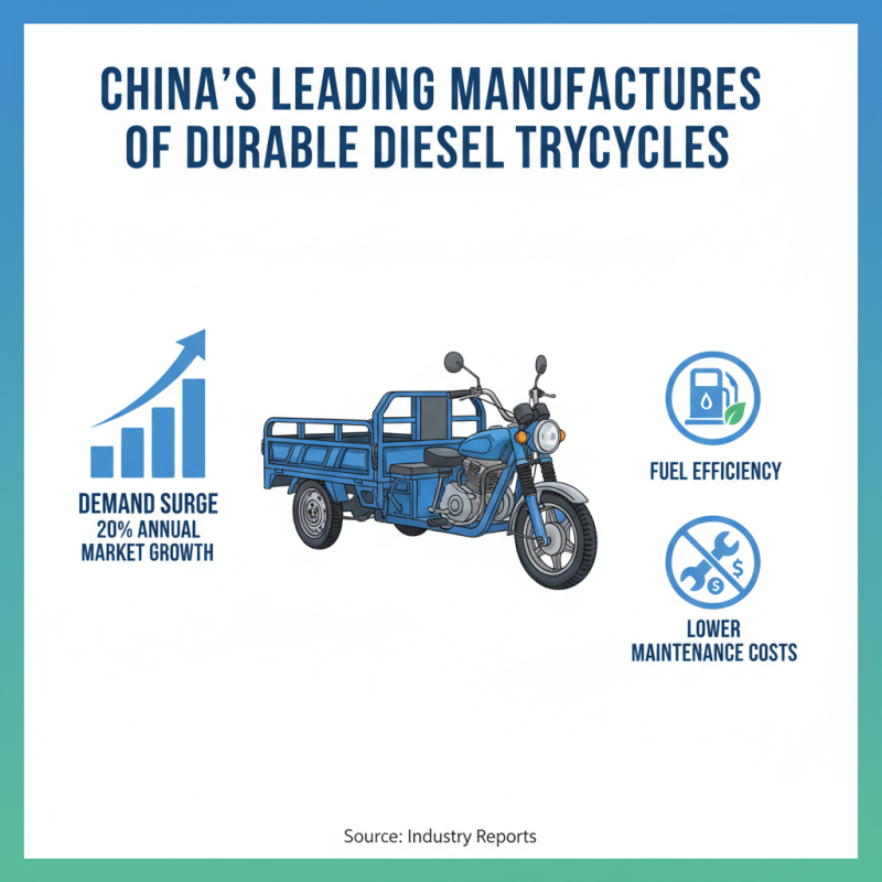 China Top Wholesale Durable Diesel Tricycles for Efficient Transportation Solutions?