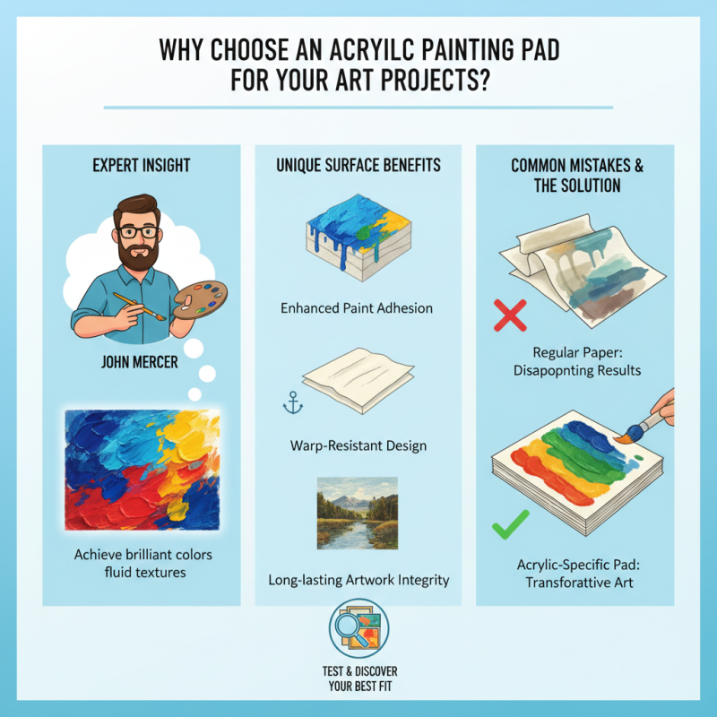 Why Choose an Acrylic Painting Pad for Your Art Projects?