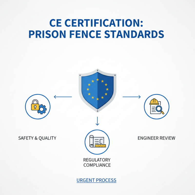 Как провести сертификацию CE для компаний оптовых продаж тюремного забора?