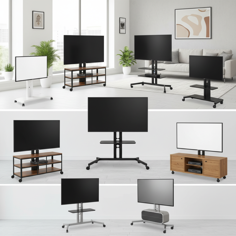 Top 10 Rolling TV Stands for Your Home Setup What to Choose?