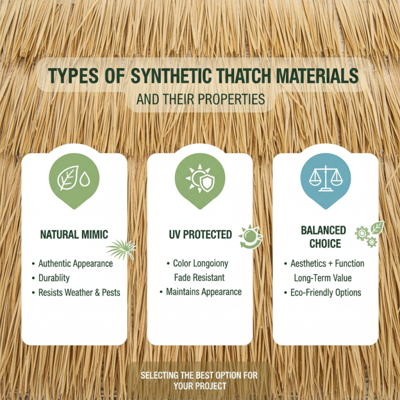 Top 5 Tips for Choosing the Best Synthetic Thatch for Your Project?