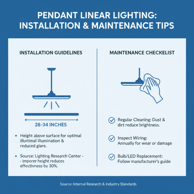 How to Choose the Best Pendant Linear Lighting for Your Space?