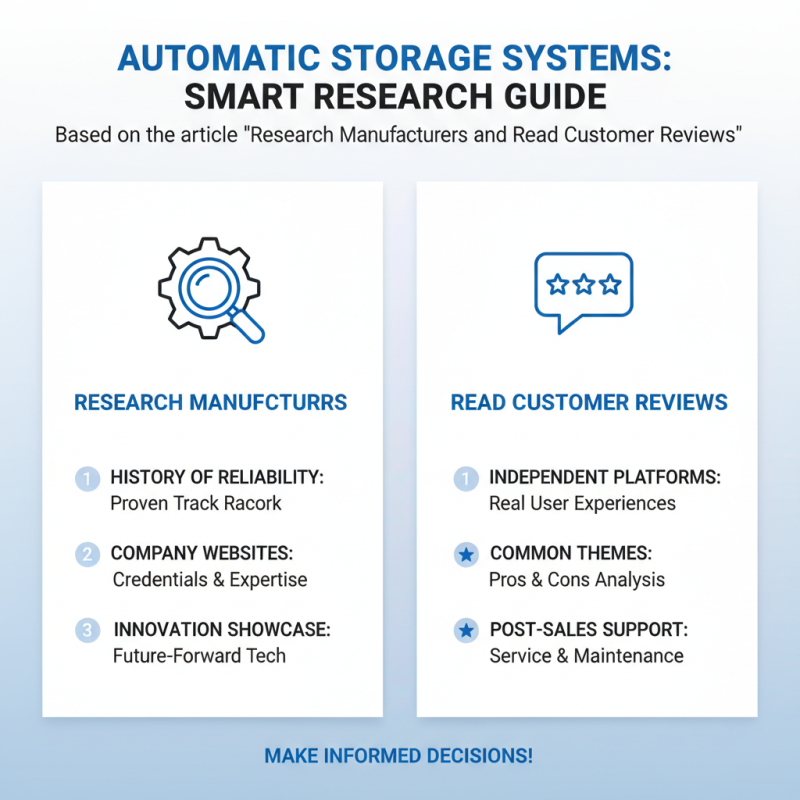 How to Choose the Best Automatic Storage System for Your Needs?