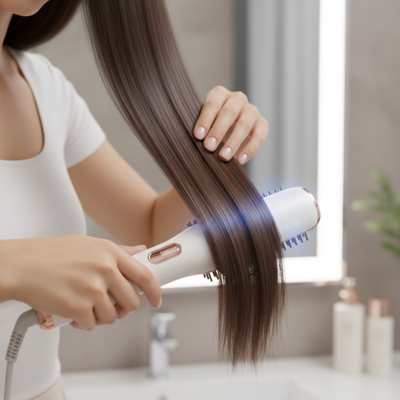 How To Effectively Use Ionic Hair Straightener Brush?