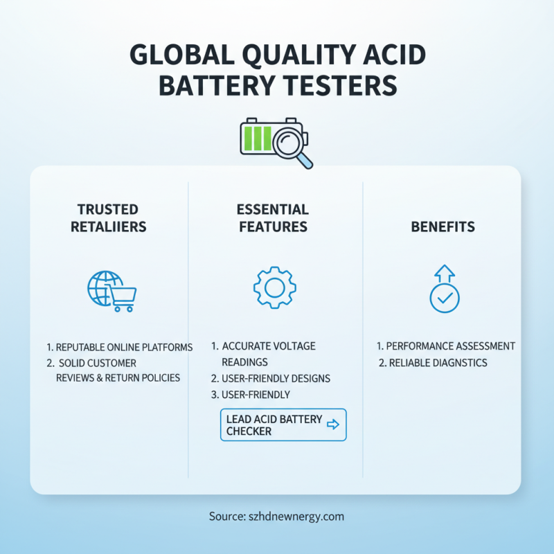 Top 10 Acid Battery Tester Options for Global Buyers?