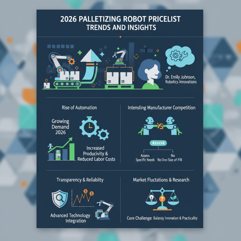 2026 Top Wholesale Buy Palletizing Robot Pricelist Trends and Insights?
