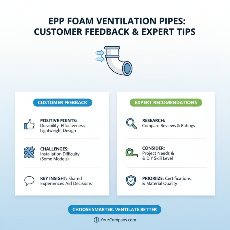 Top 5 Tips for Choosing EPP Foam Ventilation Pipe Efficiently