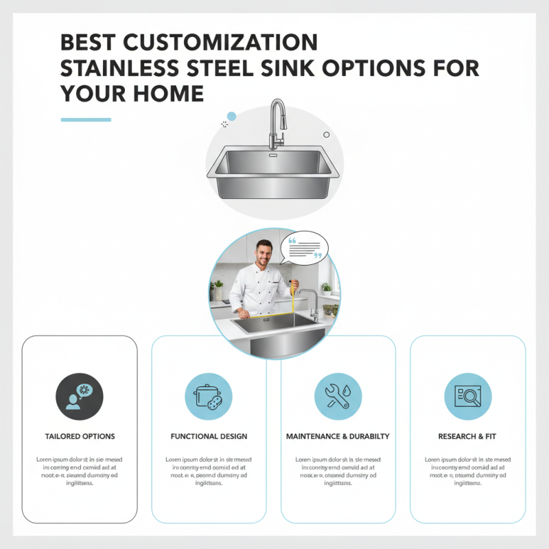 Best Customization Stainless Steel Sink Options for Your Home?