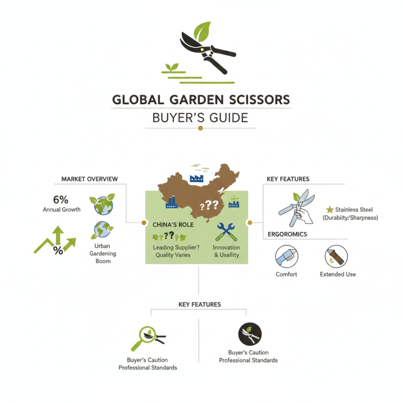 China Top Garden Scissors for Global Buyers Guide?