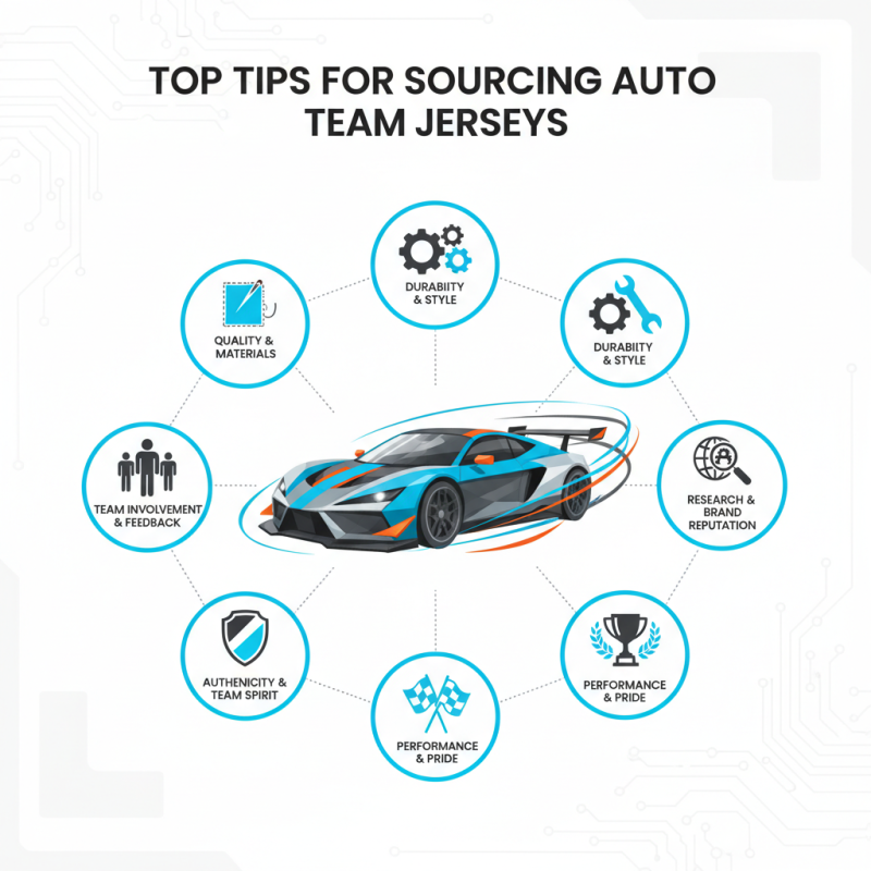 Top Tips for Sourcing Auto Team Jersey Effectively?