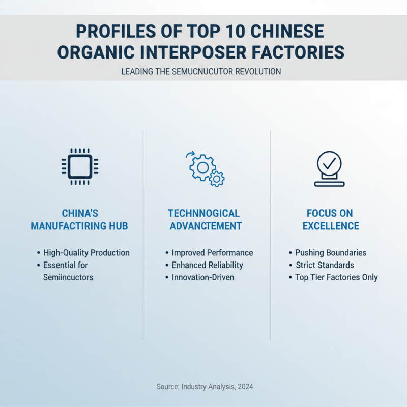 Top 10 High-Quality China Organic Interposer Factories for Your Needs?