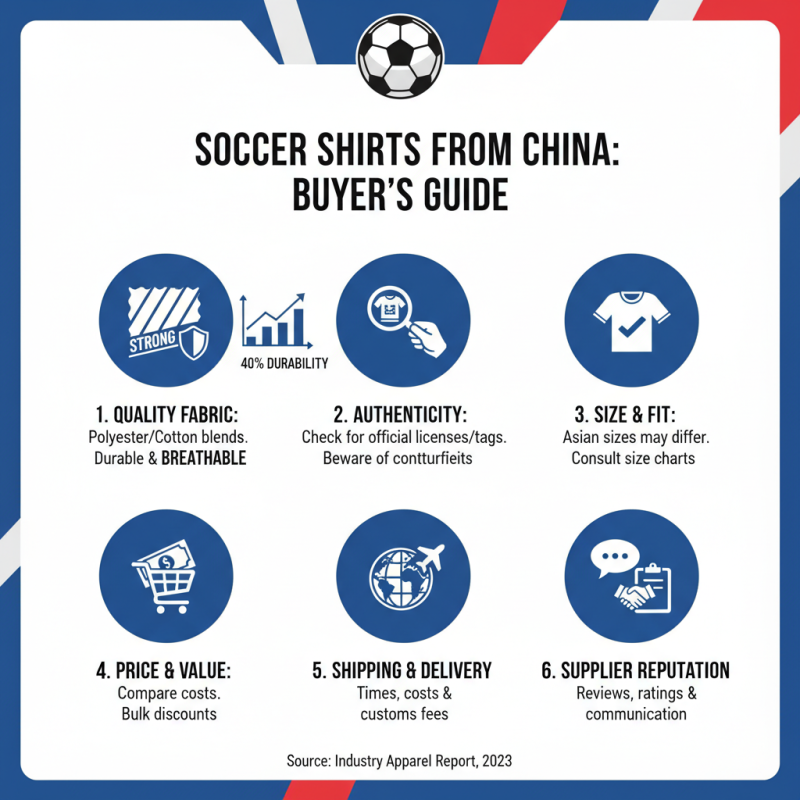 China Top 10 Soccer Shirts for Global Buyers to Consider?