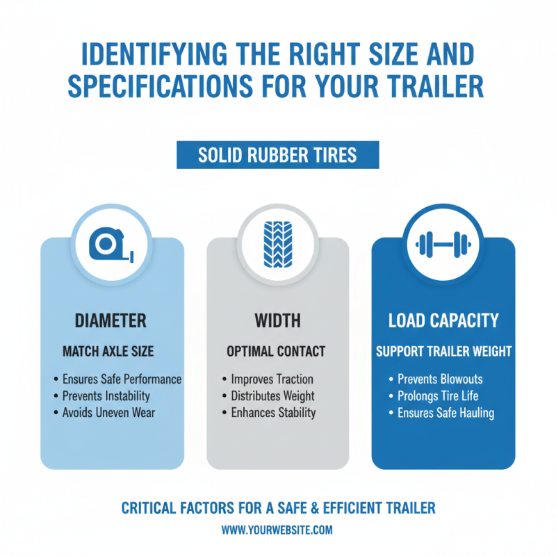 How to Choose the Right Trailer Solid Rubber Tires for Optimal Performance?