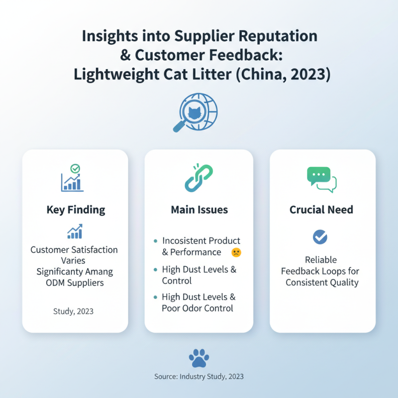 Top 10 China ODM Lightweight Cat Litter Suppliers You Should Know?