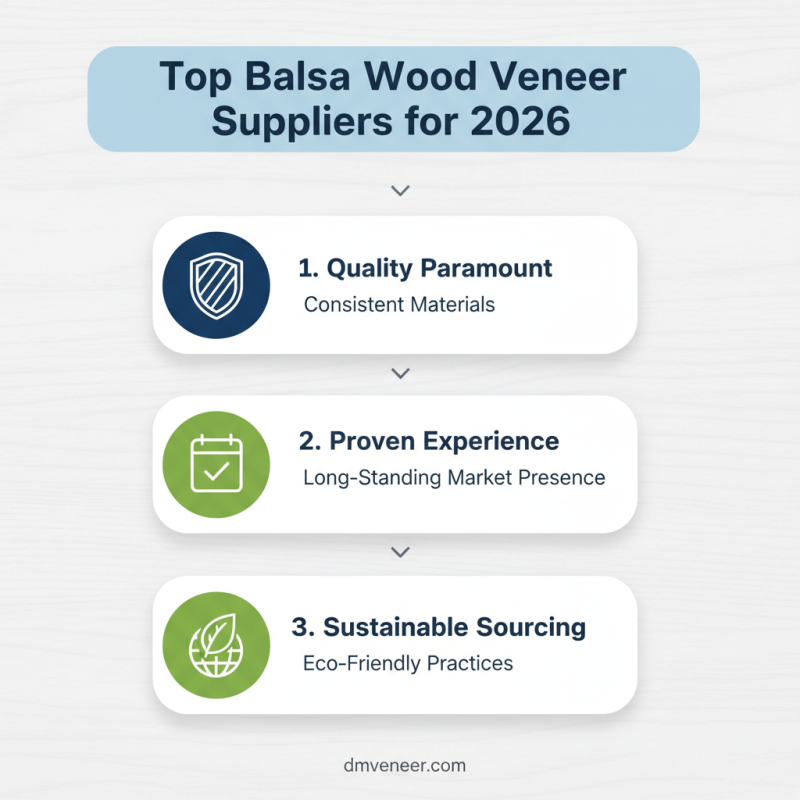 Top Balsa Wood Veneer Suppliers for 2026 What to Consider?
