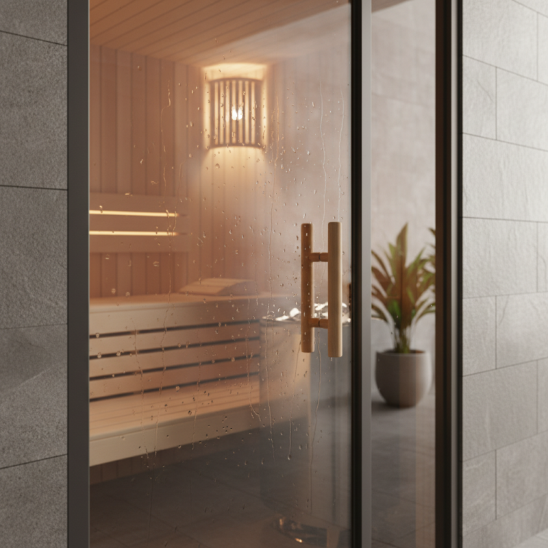 Why Choose a Tempered Glass Sauna Door for Your Spa?