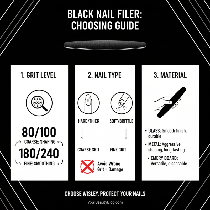 Top Tips for Choosing the Best Black Nail Filer Today?
