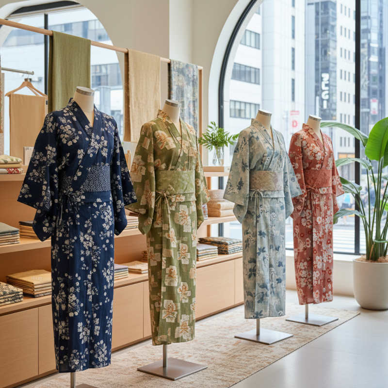 Exploring the Best Japanese Yukata Robes for 2026 Market Needs?