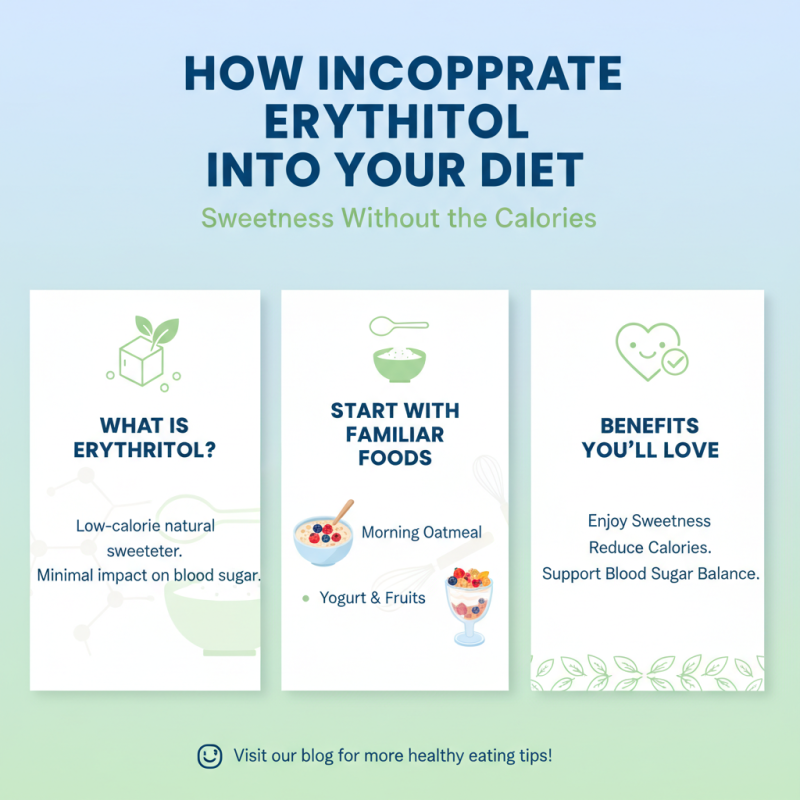 Why Choose Erythritol Powder for Your Sweetener Needs?