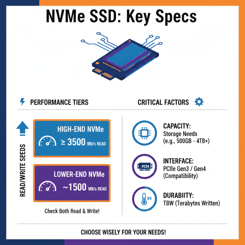 How to Choose the Best NVMe Solid State Drive for Your Needs?