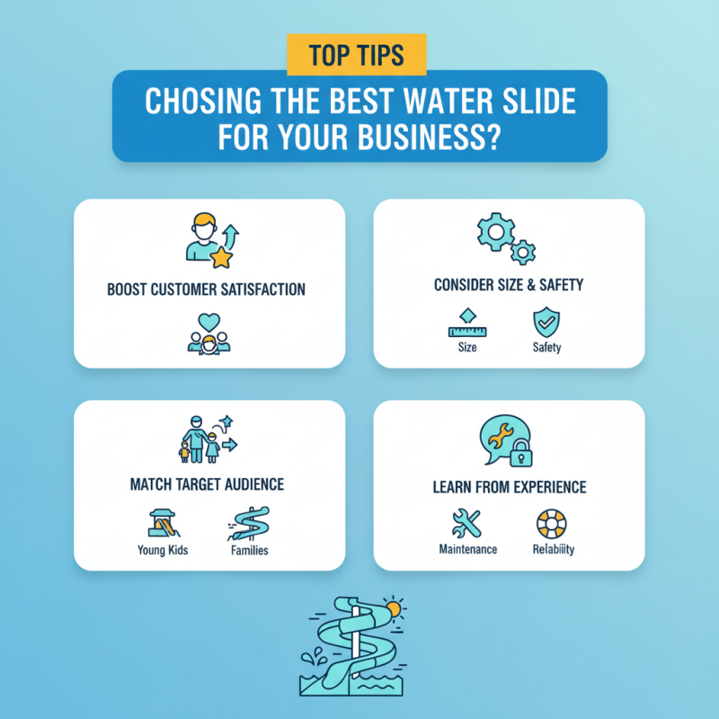 Top Tips for Choosing the Best Water Slide for Your Business?
