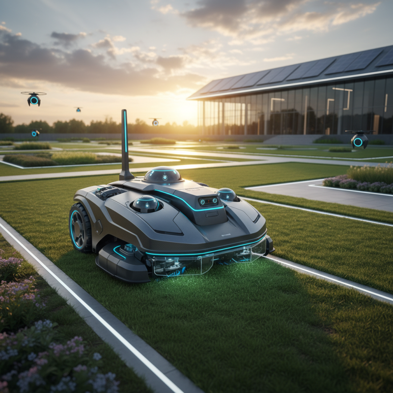 What is an Industrial Robot Mower and How Does It Work?