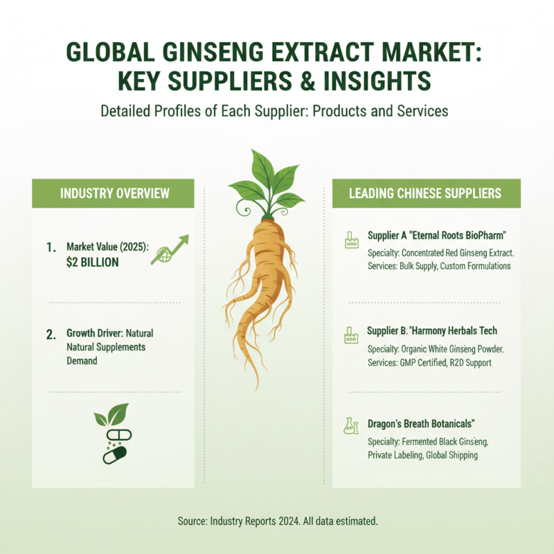 Discover the Top 10 China High-Quality Ginseng Extract Suppliers?