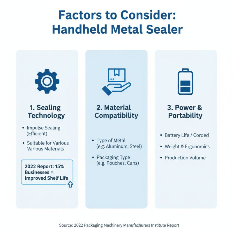 How to Choose the Best Handheld Metal Sealer for Your Business?