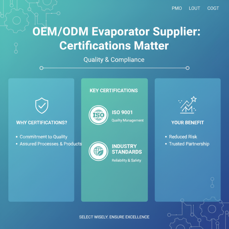 How to Choose the Right OEM ODM Short Tube Evaporator Supplier for Your Needs?