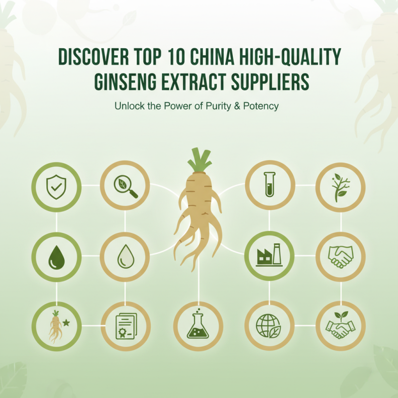 Discover the Top 10 China High-Quality Ginseng Extract Suppliers?