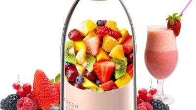 Portable Blender 350ML Wireless Rechargeable USB Juicer Cup Fruit Mixer Smoothie Juicer Blender.jpg