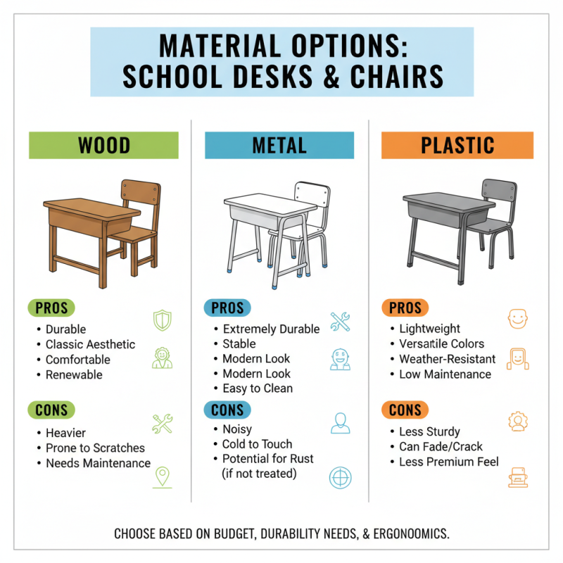 How to Choose the Best School Desk and Chair for Students?