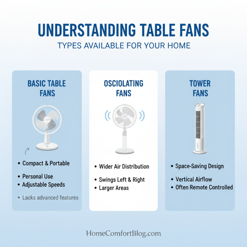 How to Choose the Best Table Fan for Your Home?