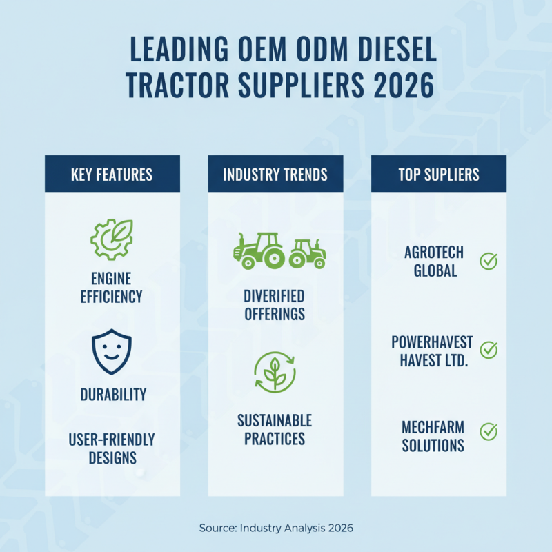 2026 Top OEM ODM Diesel Farm Tractor Suppliers You Should Know?