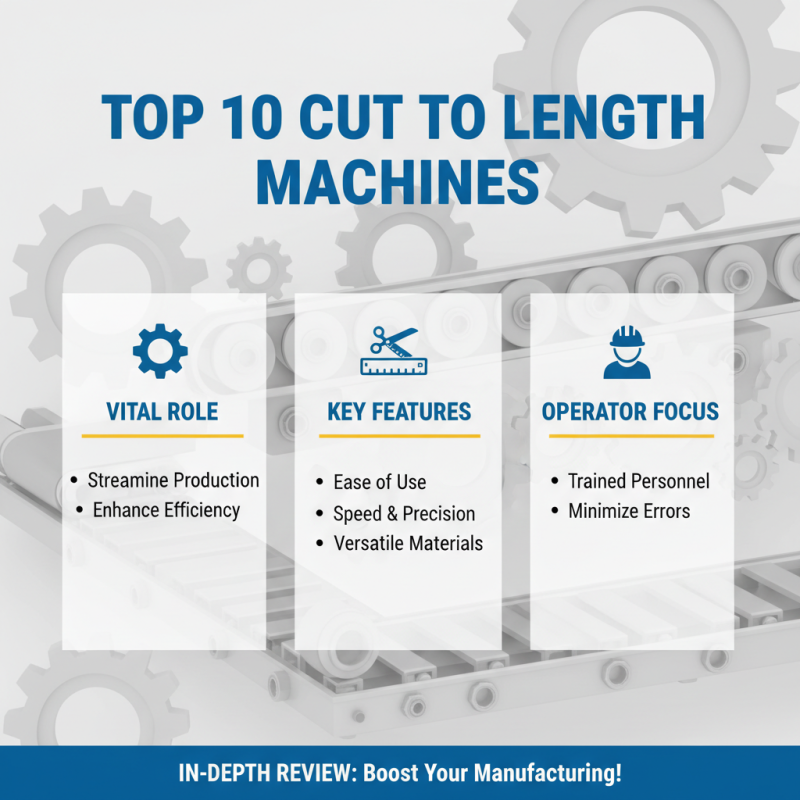 Top 10 Cut to Length Machines for Efficient Production?