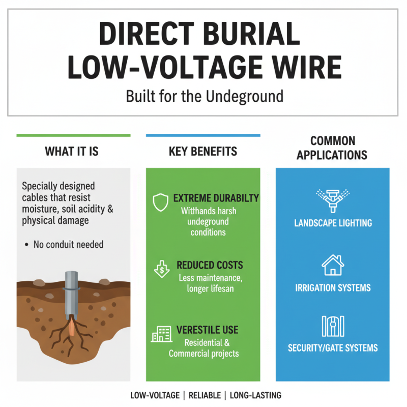2026 Best Direct Burial Wire Options for Global Buyers?