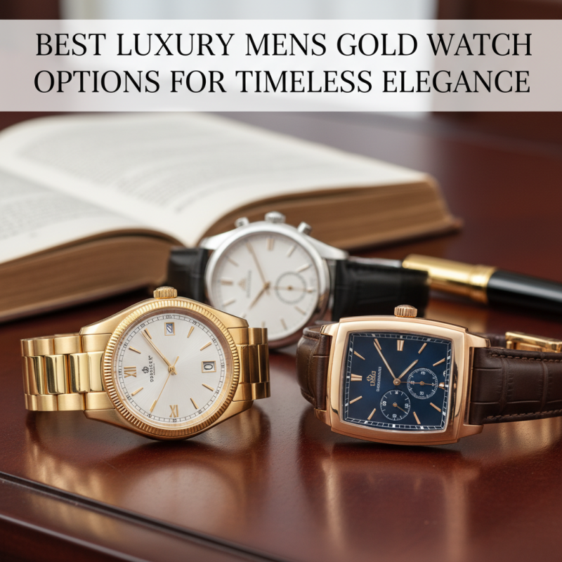 Best Luxury Mens Gold Watch Options for Timeless Elegance?