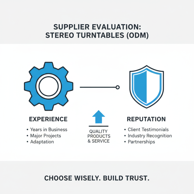 How to Choose the Best Custom ODM Stereo Turntable Suppliers for Your Needs?