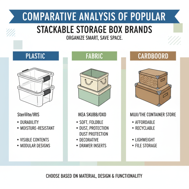 2026 Best Stackable Storage Boxes for Efficient Organization?