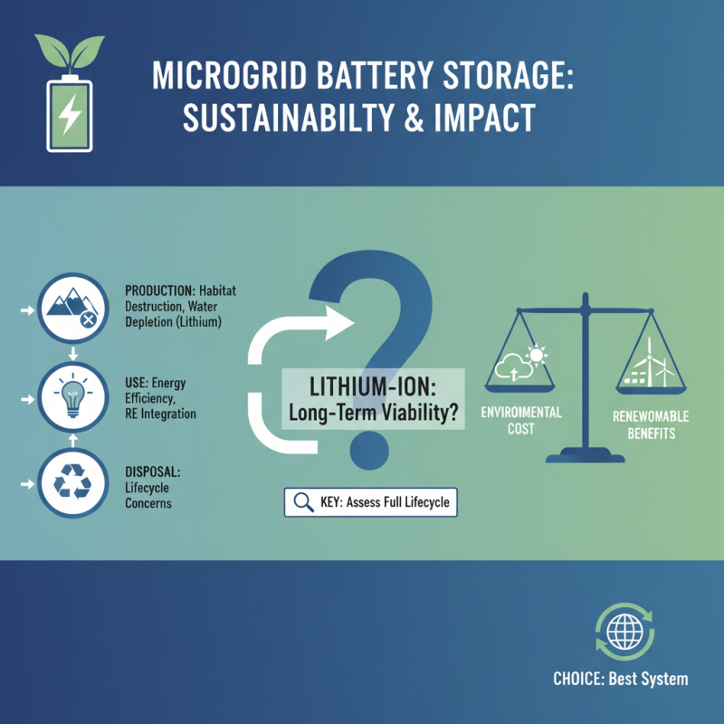 How to Choose the Best Microgrid Battery Storage System?